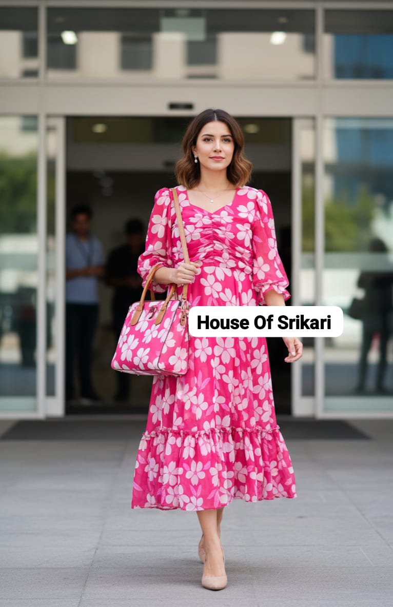 blush petal floral flared midi dress blush petal floral flared midi dress