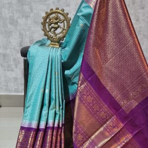 semi gadwal sarees hssg07