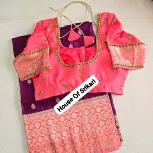 mayura gaja kanjivaram silk saree